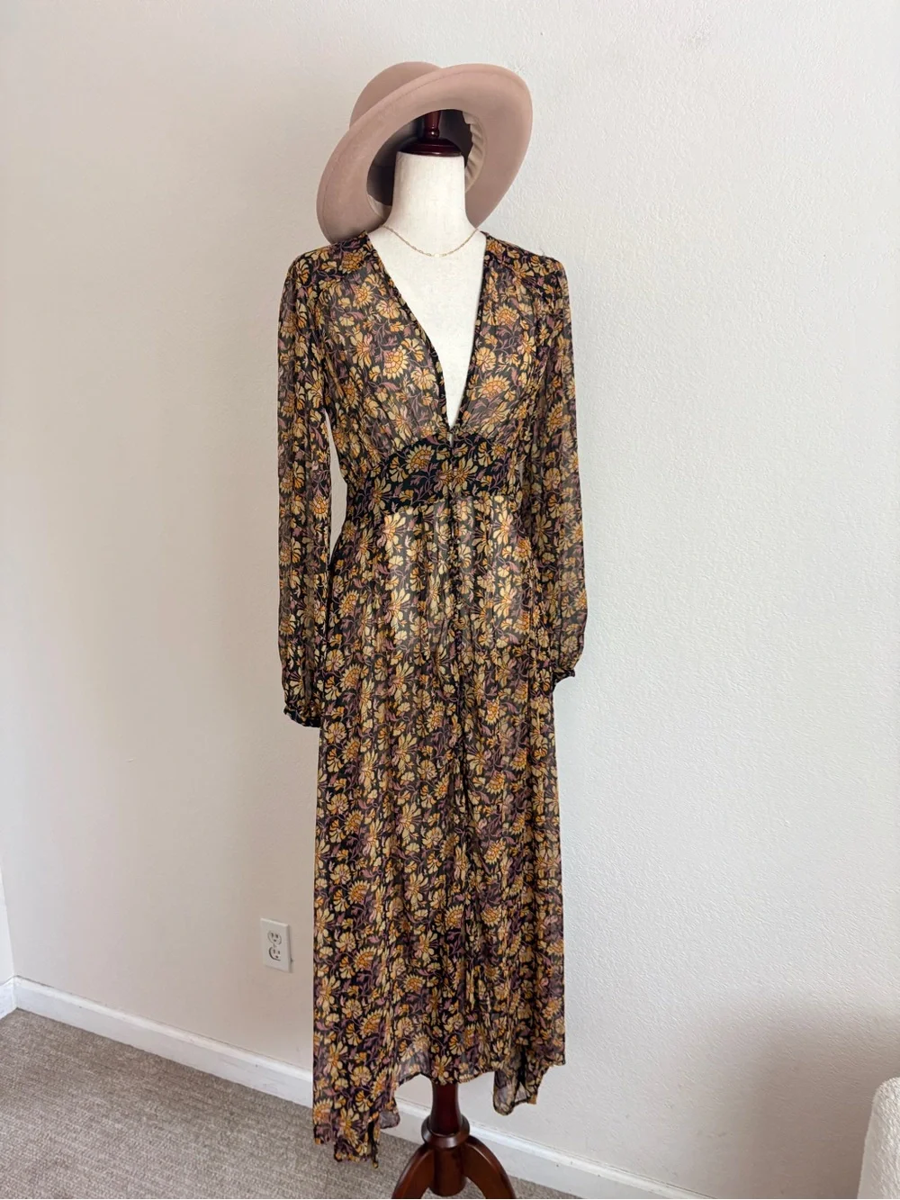 Free People Valerie Duster in Honeysuckle